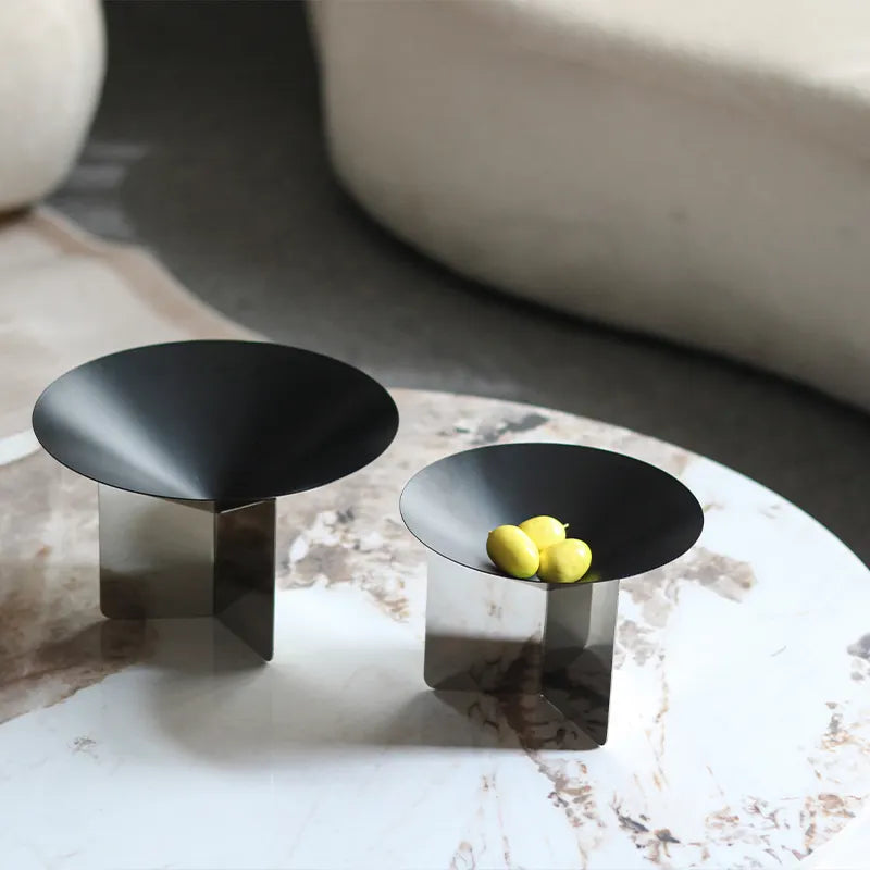 Stand fruit bowl Black