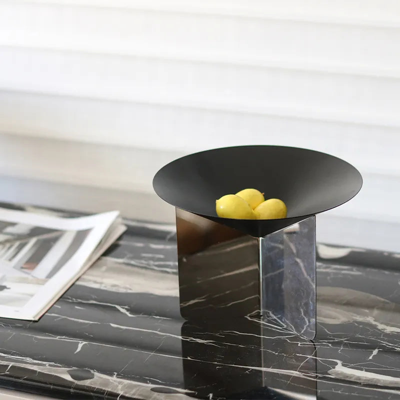 Stand fruit bowl Black