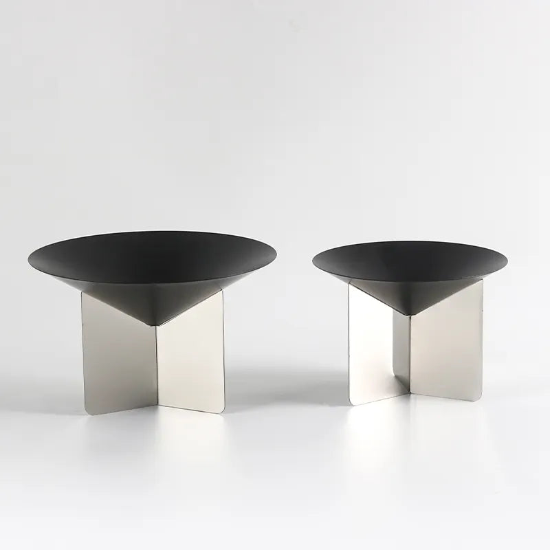 Stand fruit bowl Black