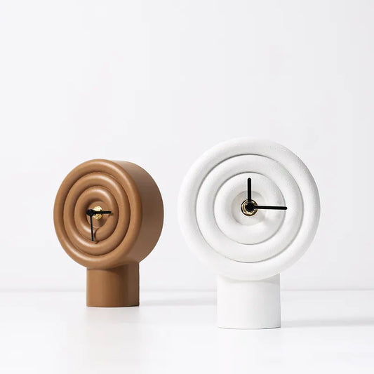 Modern Spiral Table Clock