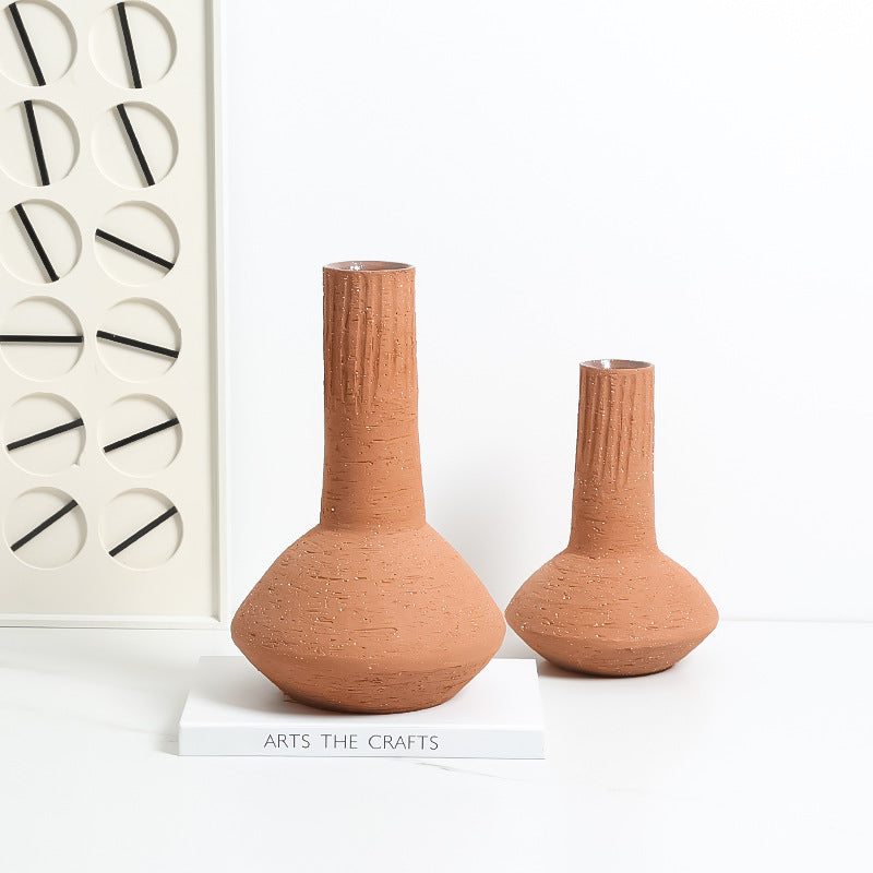 Rustic Terracotta Vases