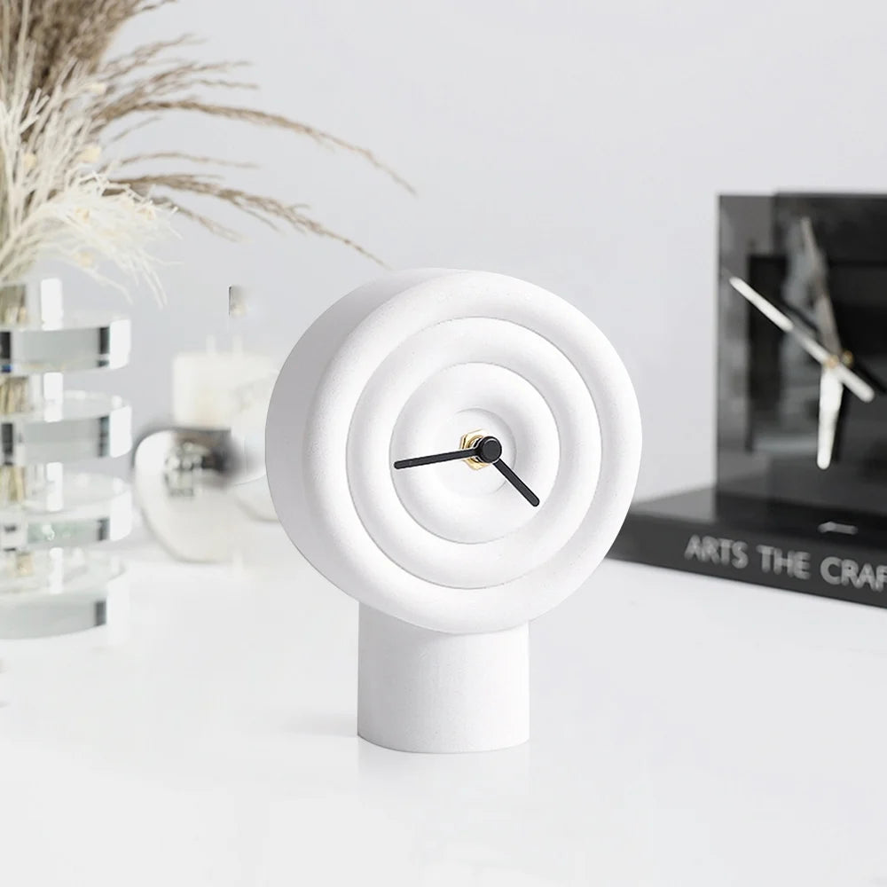 Modern Spiral Table Clock